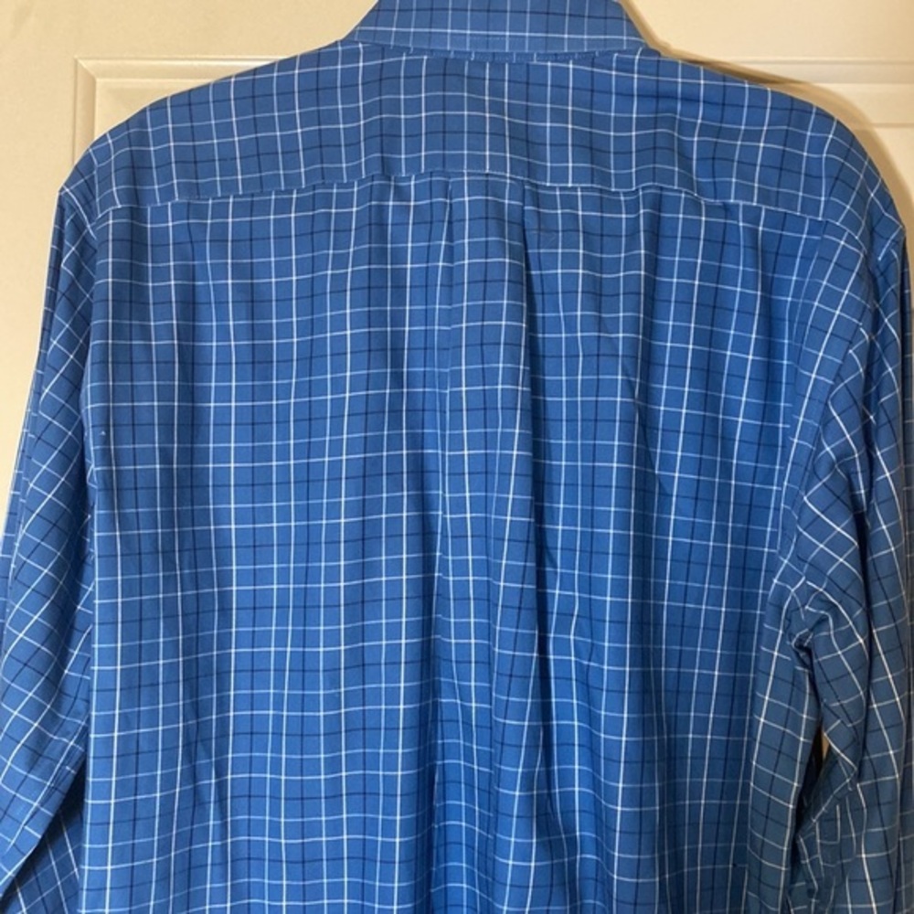 L.L.Bean L-tall wrinkle free traditional fit long sleeve bottom down shirt - Picture 5 of 8